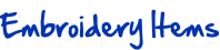 Embroidery Items
